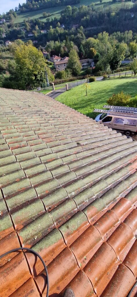 20251007_095624 démoussage de toiture à Lamure-sur-Azergues avant